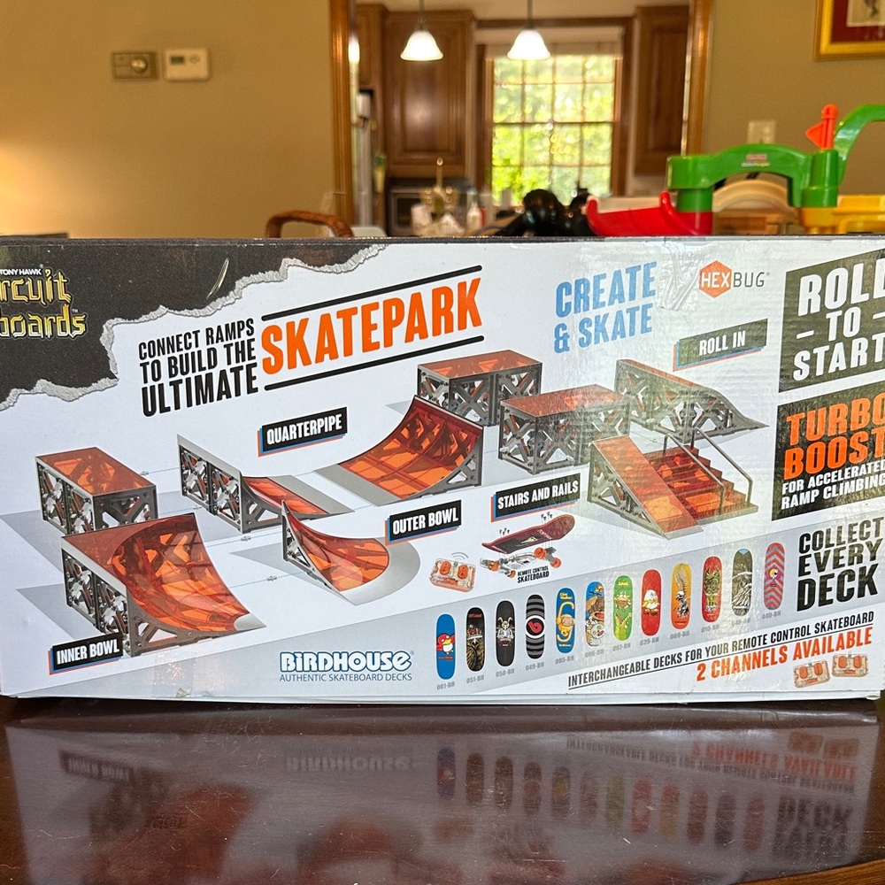 Hexbug Skatepark Set with Ramps